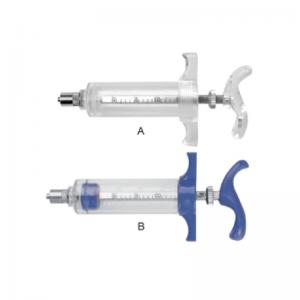 Type D Adjustable Plastic-Steel Veterinary Syringe - SHEWUYOU Livestock Equipment