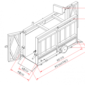 Mobile Pig Performance Weighing Scale - SHEWUYOU Livestock Equipment