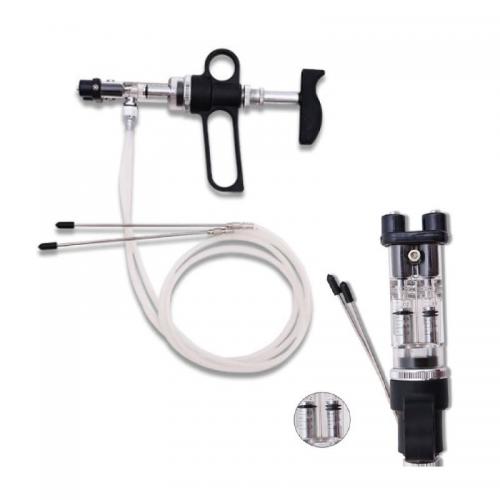 1 mL Dual-Tube Continuous Veterinary Syringe - SHEWUYOU Livestock Equipment