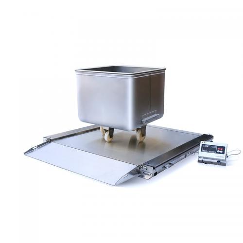 Ultra-Low Double-Deck Stainless Steel Platform Scale - SHEWUYOU Livestock Equipment