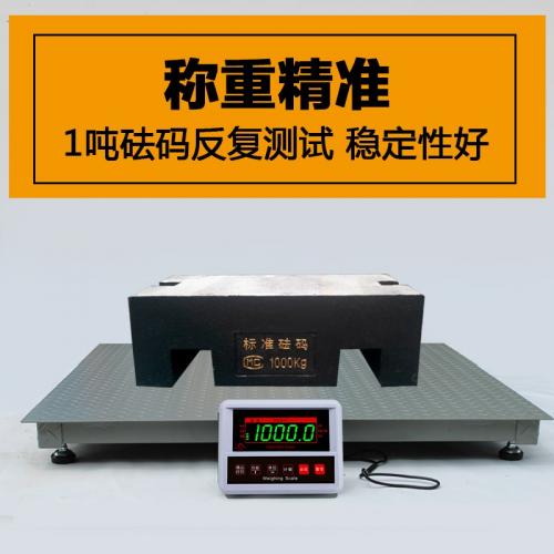 Heavy-Duty Floor Platform Scale - SHEWUYOU Livestock Equipment