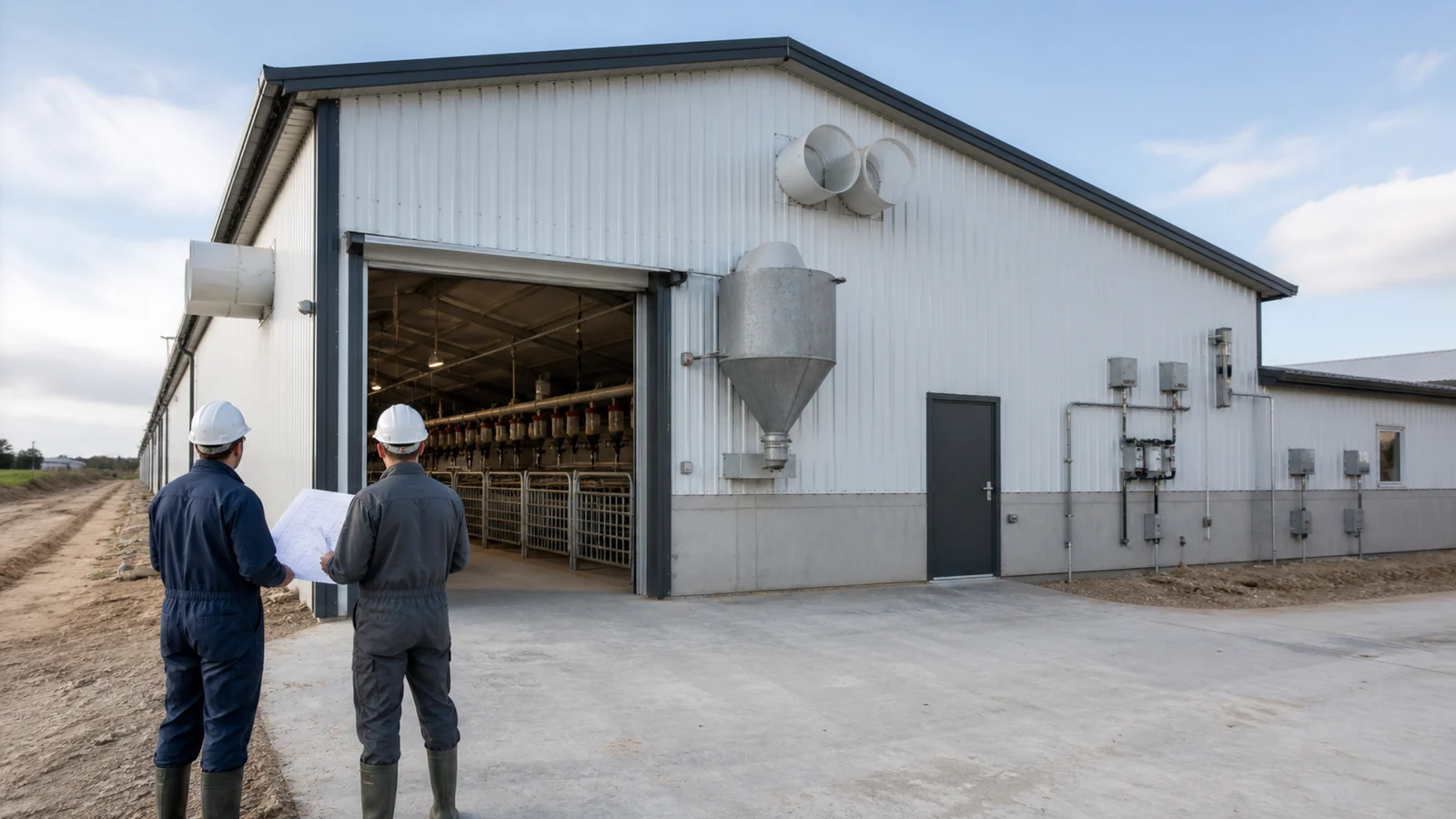 Steel Structure Farrowing Sow House