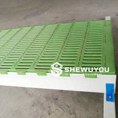 Pig Farm Plastic Slat Floor on FRP Support Beams
