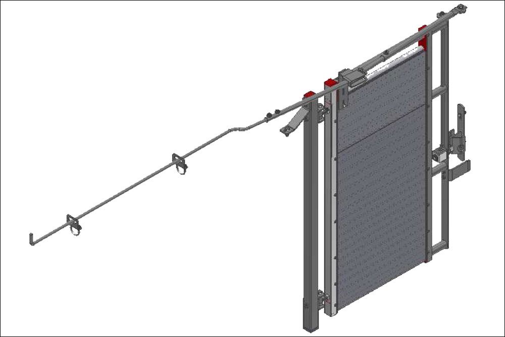 Long-Handle Boar Gate for Sow Insemination