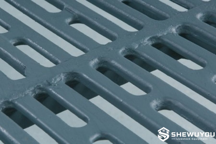 cast iron sow slat bar and slot design