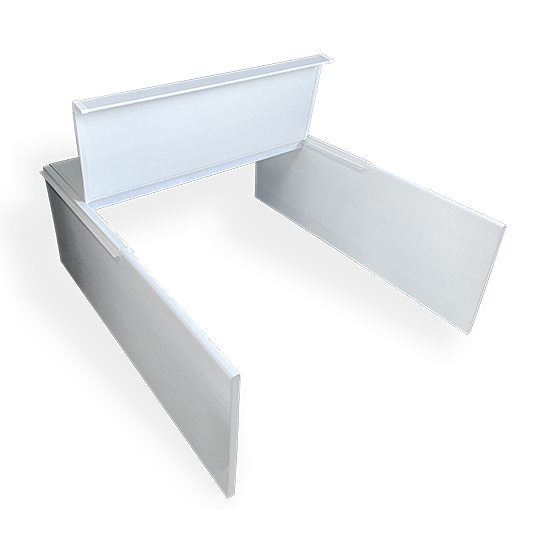 Openable Climate Cover for Weaner Pig Pen