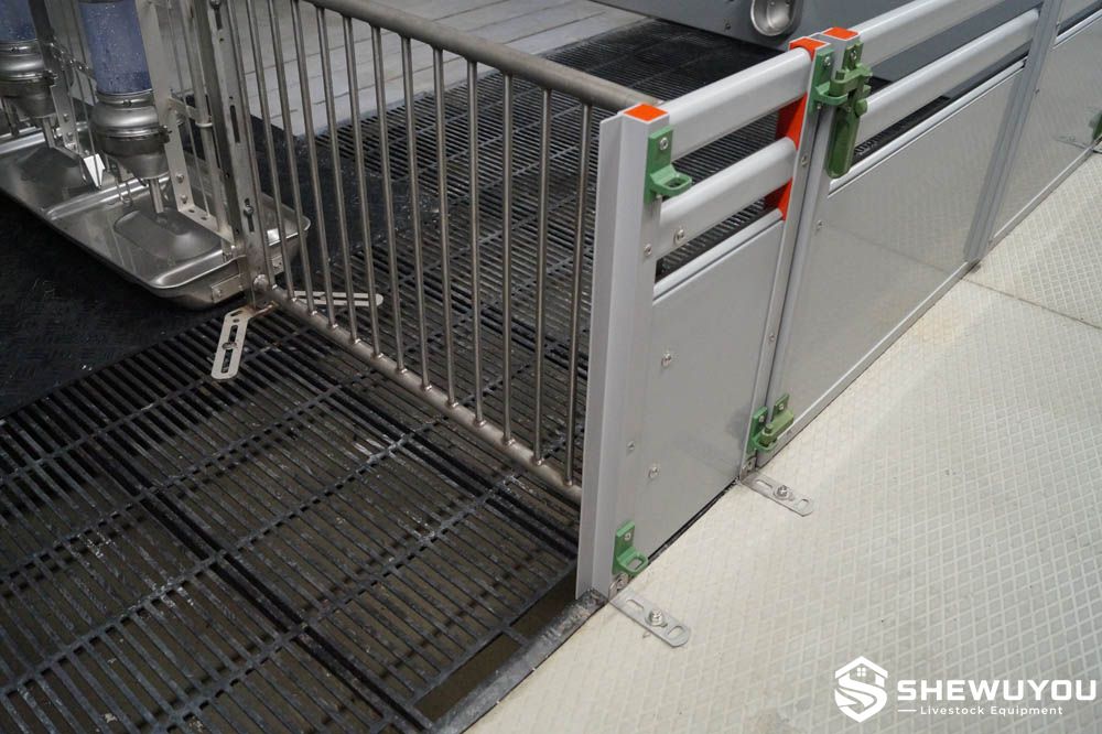 Commercial Weaner Pen Functional Zones