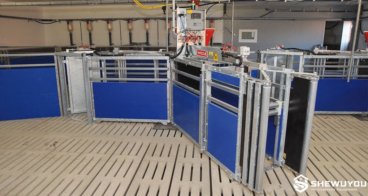Electronic Sow Feeding Gestation System