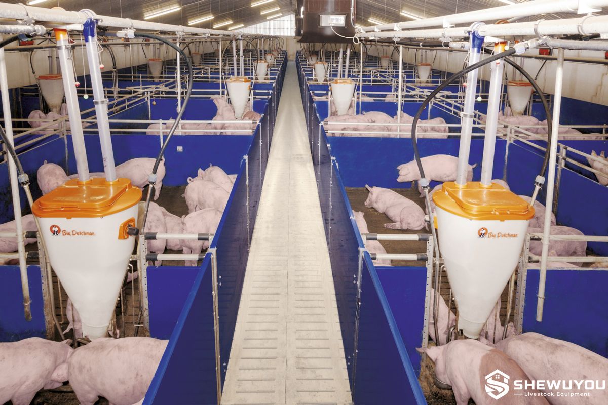 Commercial Grower and Finisher Pig Housing System
