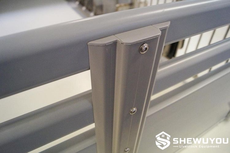 PVC profiles for finisher pig pen