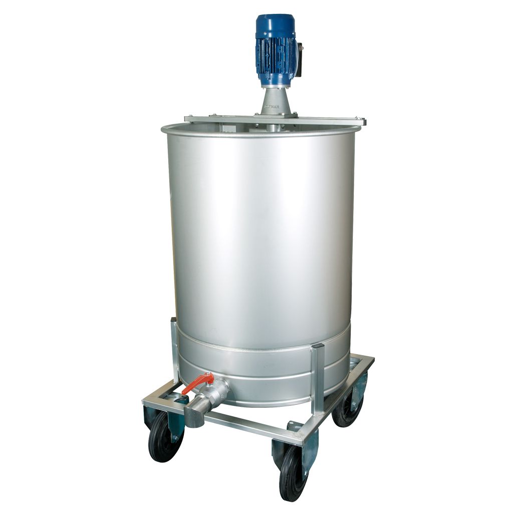 mobile wet feed mixer for piglets