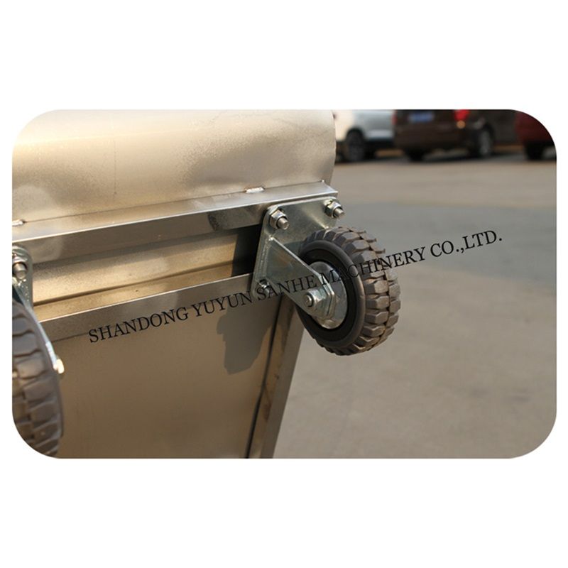 Stainless Steel Feed Cart Reinforced Wheel