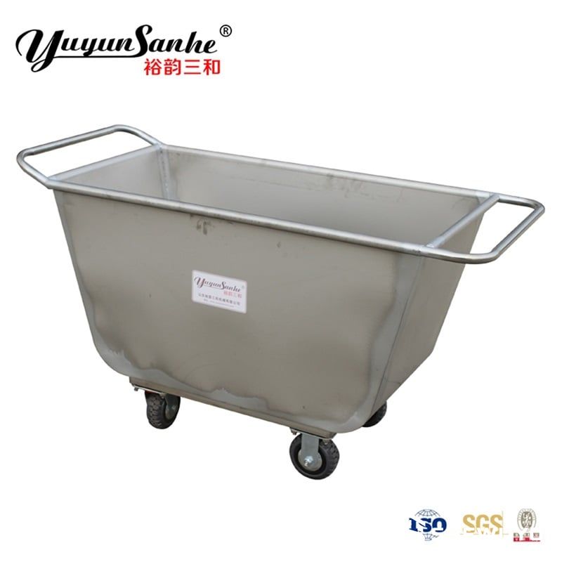 Stainless Steel Feed Transport Cart for Pig Farm