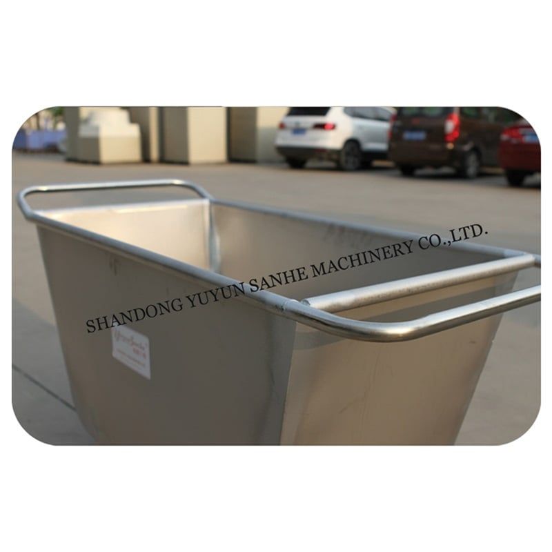 Manual Feed Cart Dual Handle Construction