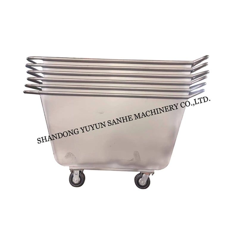 Stackable Manual Pig Feed Carts