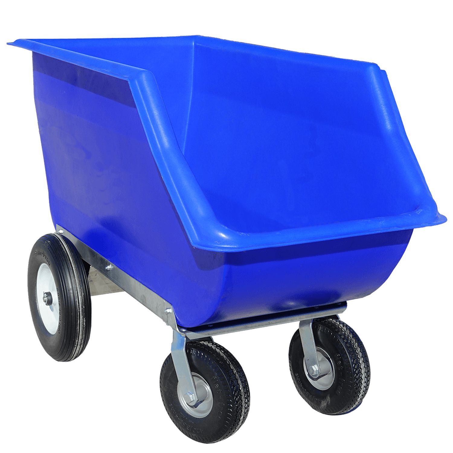 Heavy-Duty Plastic Pig Farm Feed Cart