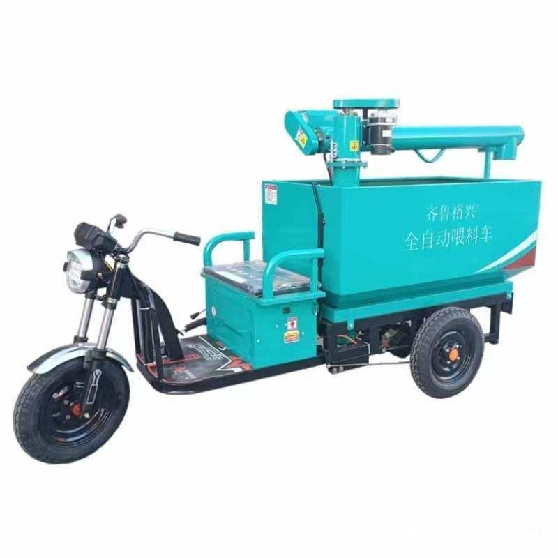 Narrow-Aisle Electric Pig Feed Cart