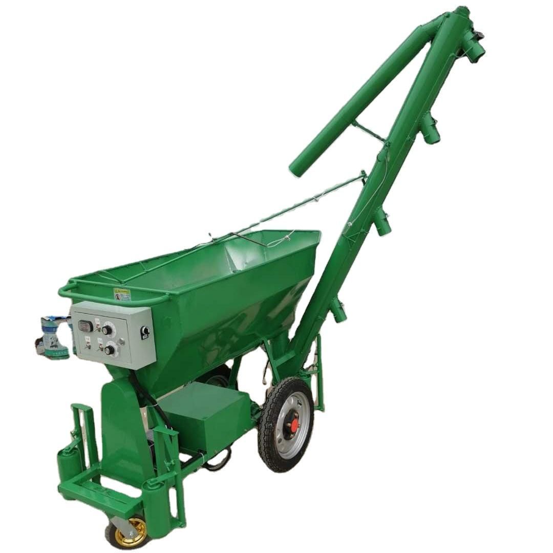 Automatic Feed Cart with Auger Conveyor