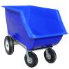 Heavy-Duty Plastic Pig Farm Feed Cart