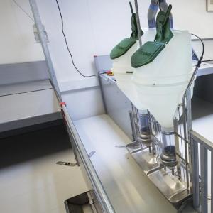 Double-Sided Automatic Nursery Pig Feeder - SHEWUYOU Livestock Equipment