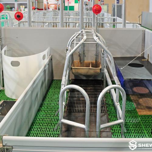 Tiltable Sow Feeding Trough