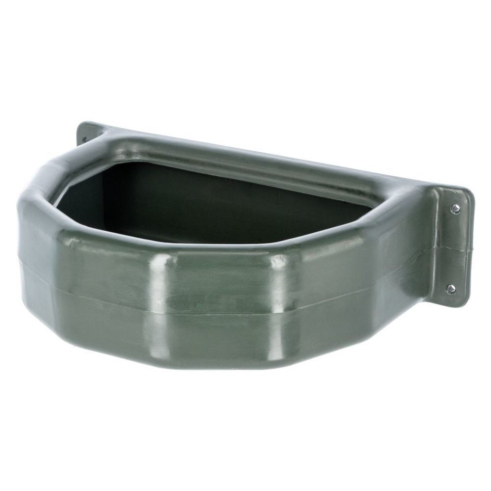 wall-mounted polyethylene cattle feed trough