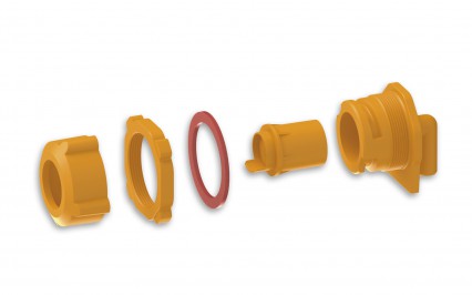 calf feeding bucket detachable valve spare parts