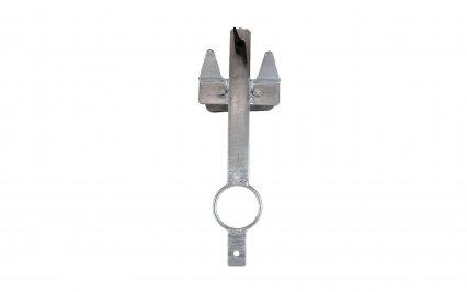 calf feeding bucket metal mounting plate