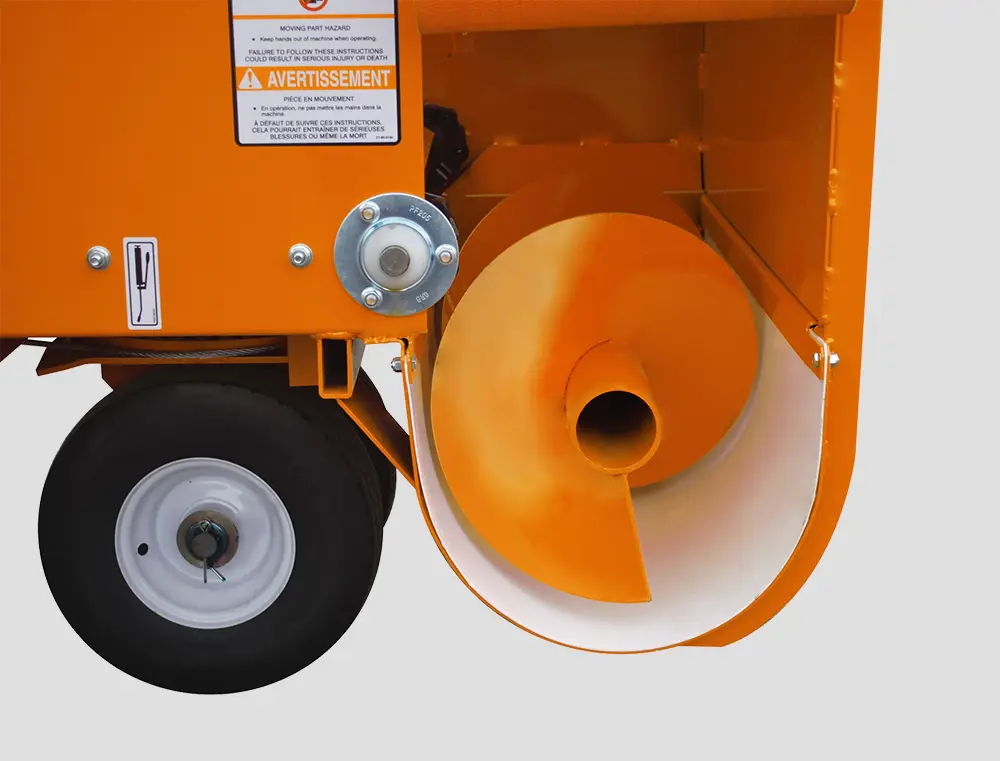 Feed Cart Auger Discharge Detail