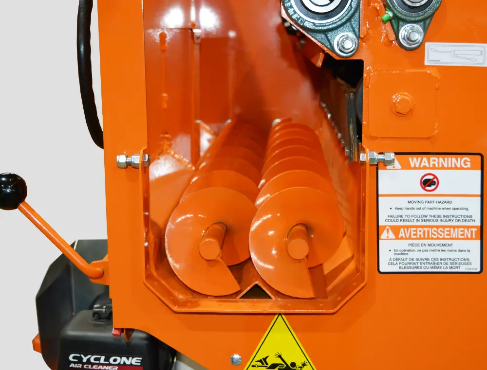 Feed Cart Twin Auger System Detail