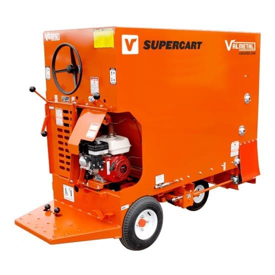 Bi-Directional Feed Distribution Cart