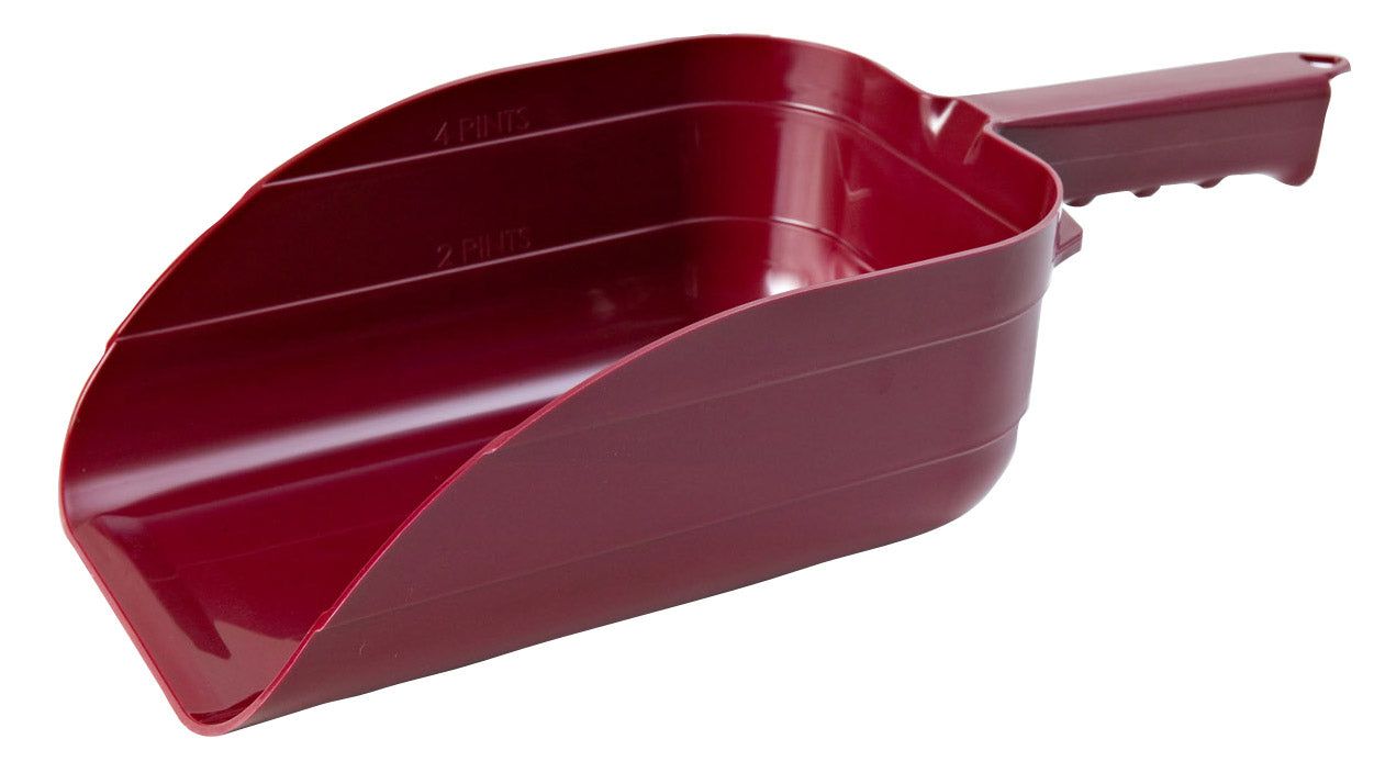 Burgundy Large-Capacity Feed Scoop