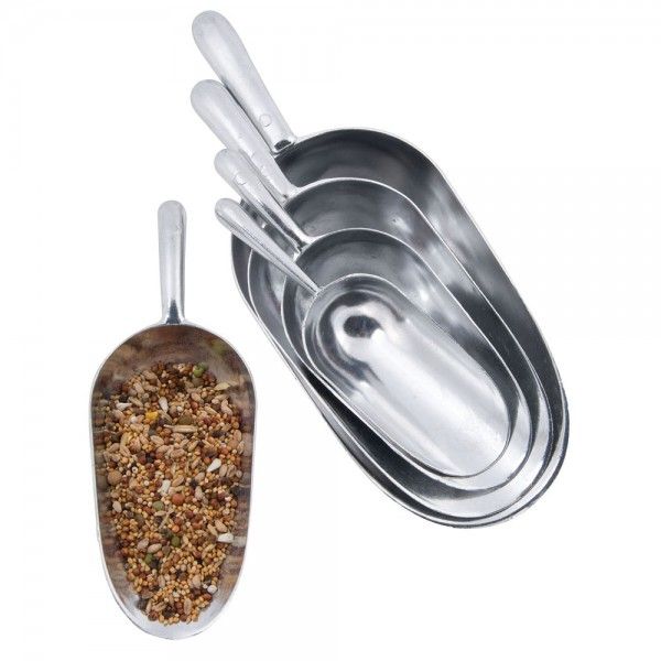 Aluminum Feed Scoops for Grain and Livestock Feed