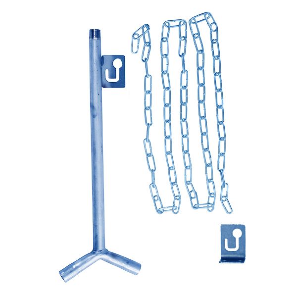 Galvanized Hanging Pig Nipple Drinker Pipe and Chain