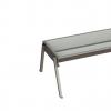 Double-Sided Galvanized Cattle Feed Trough