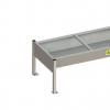 Low-Level Cattle Feed Trough on Legs