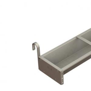 Hook-Over Galvanized Cattle Feed Trough - SHEWUYOU Livestock Equipment