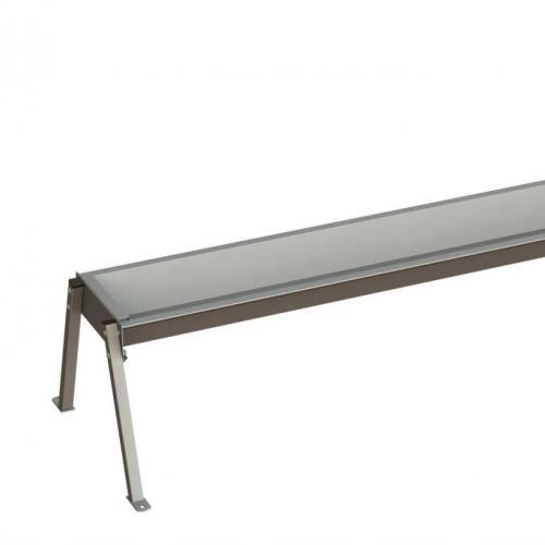 Free-Standing Calf Feed Trough | Galvanized Steel - SHEWUYOU Livestock Equipment