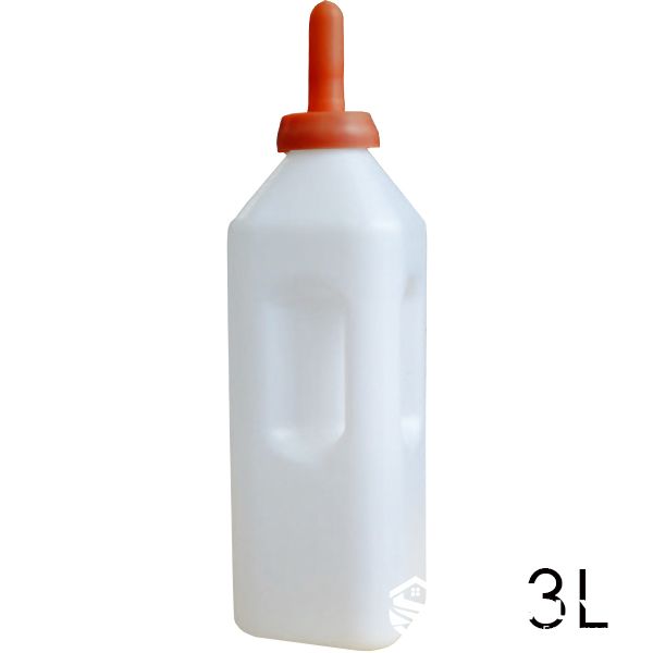 3L calf nursing bottle with reinforced teat