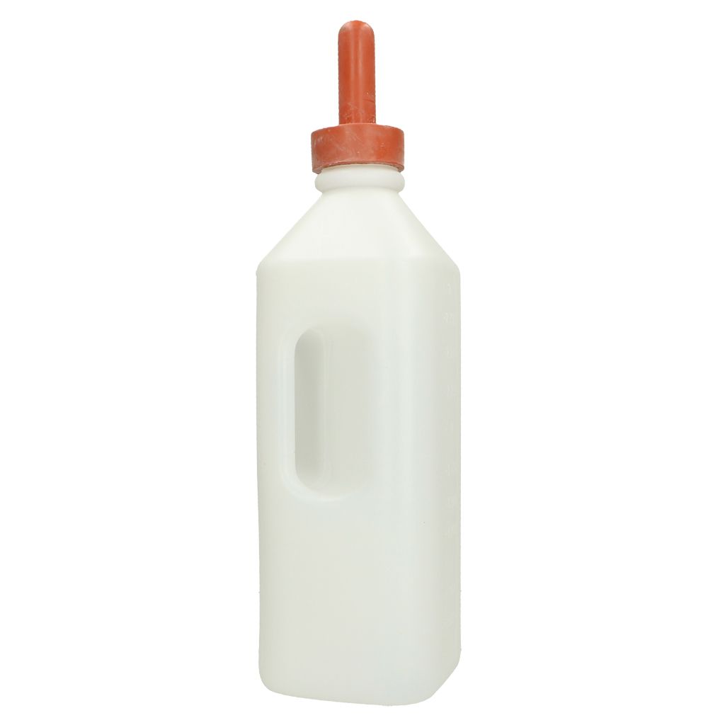 3L standard calf feeding bottle with teat and handle