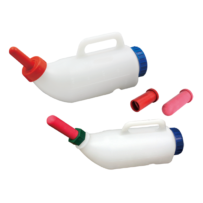 2.5L horizontal calf feeding bottle and replacement teats
