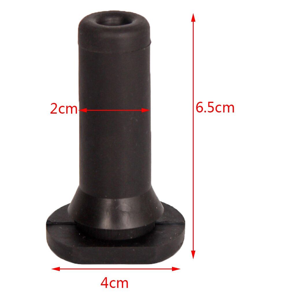 soft rubber calf teat front view