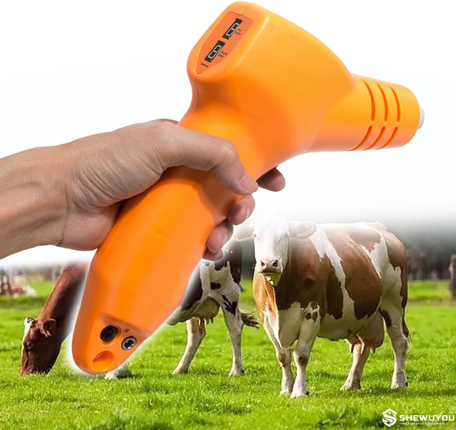cordless electric calf dehorner farm application
