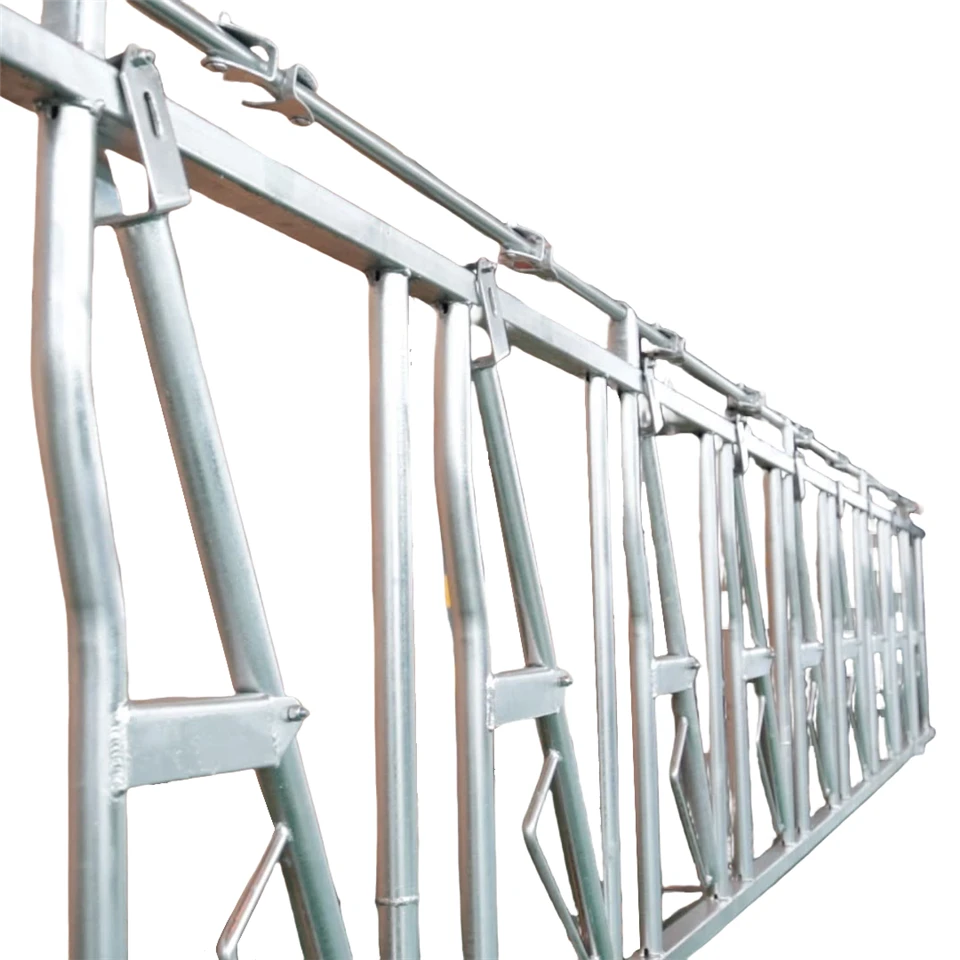 Hot-Dip Galvanized Dairy Cow Headlock System