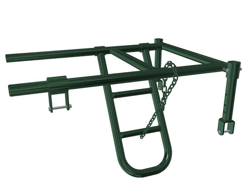 adjustable cattle alley no-back stop