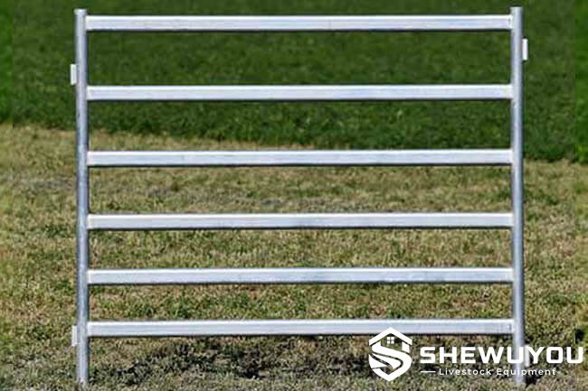 premium heavy-duty cattle panel with broad livestock rails