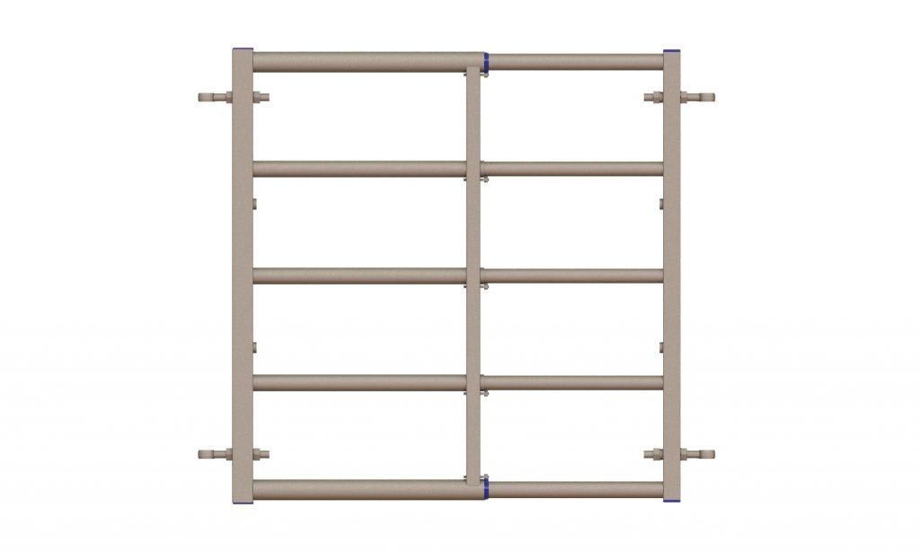 modular telescopic cattle housing panel