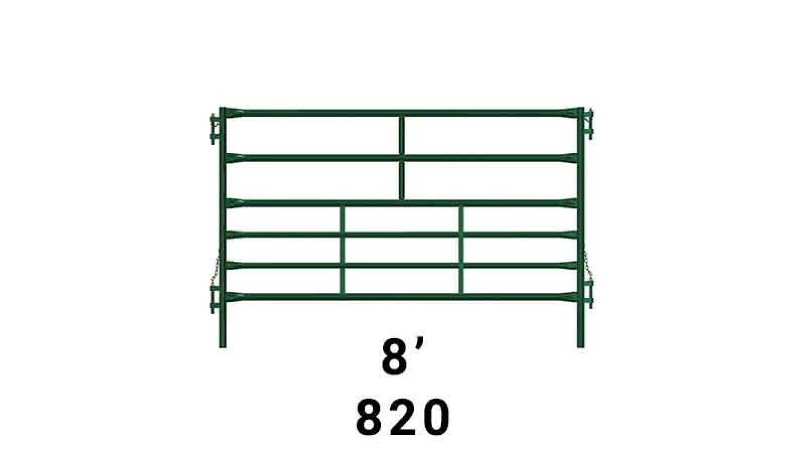 close rail calf and young stock fence panel
