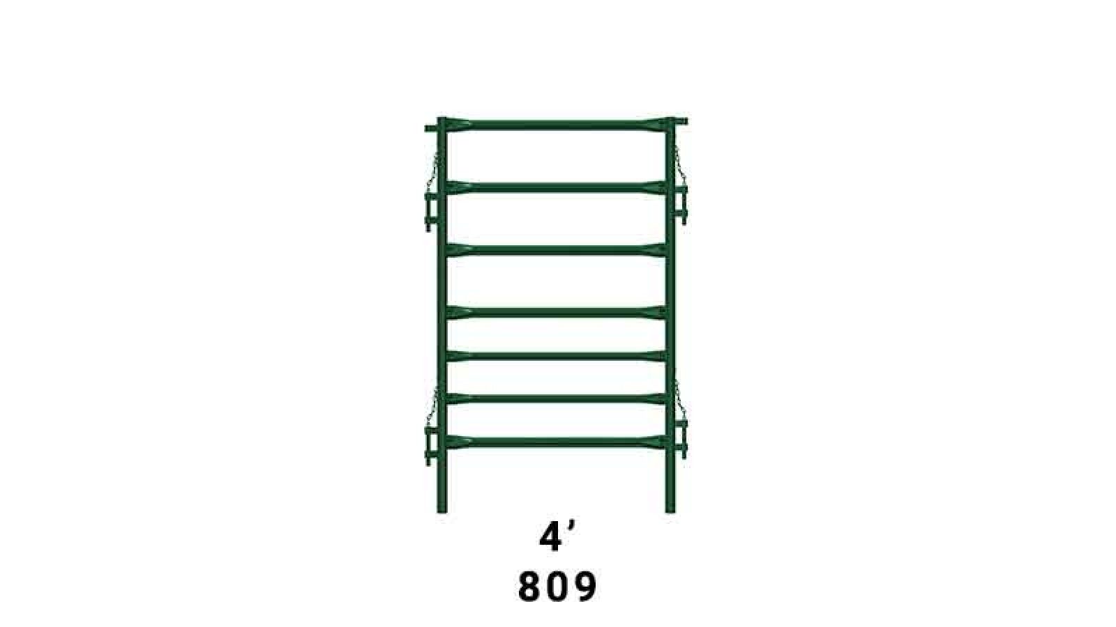 close spaced lower rail heavy duty calf fence panel