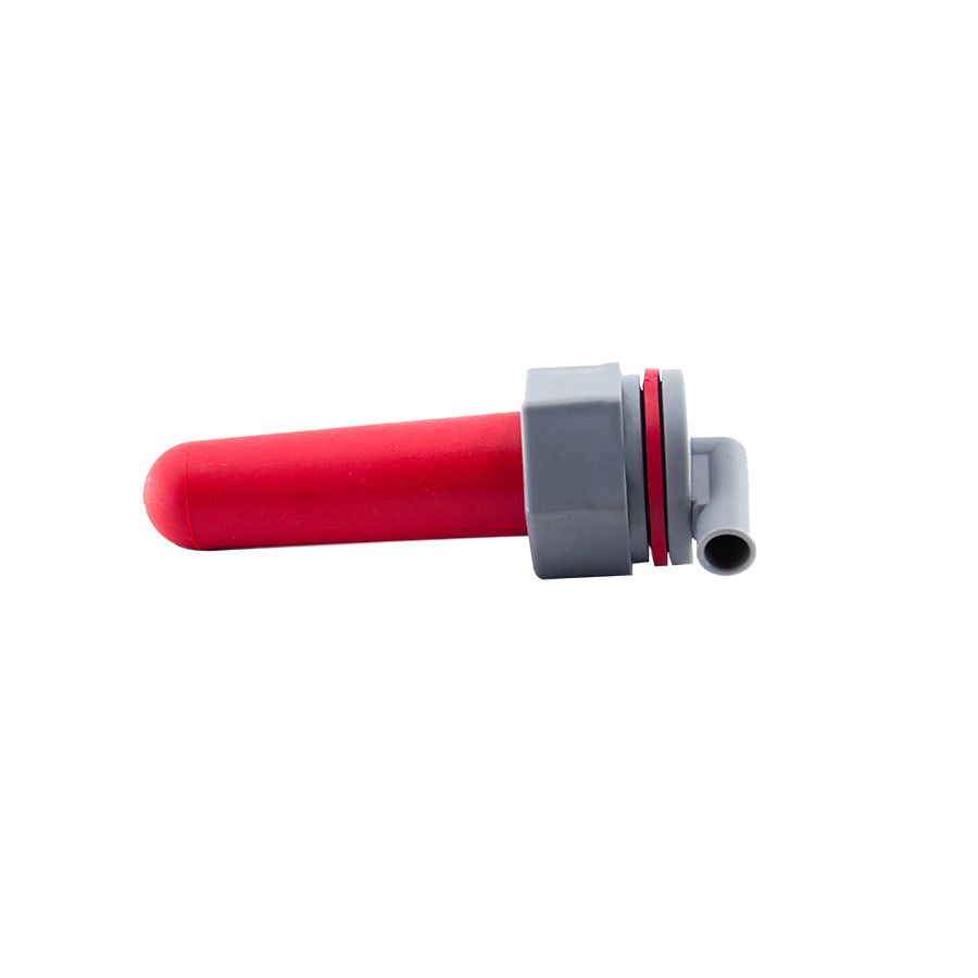 multi-calf feeding bucket teat and valve assembly